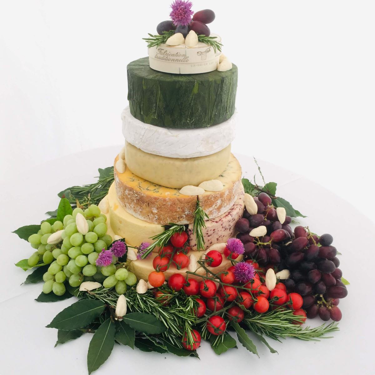 The little cheesemonger cheese wedding cake