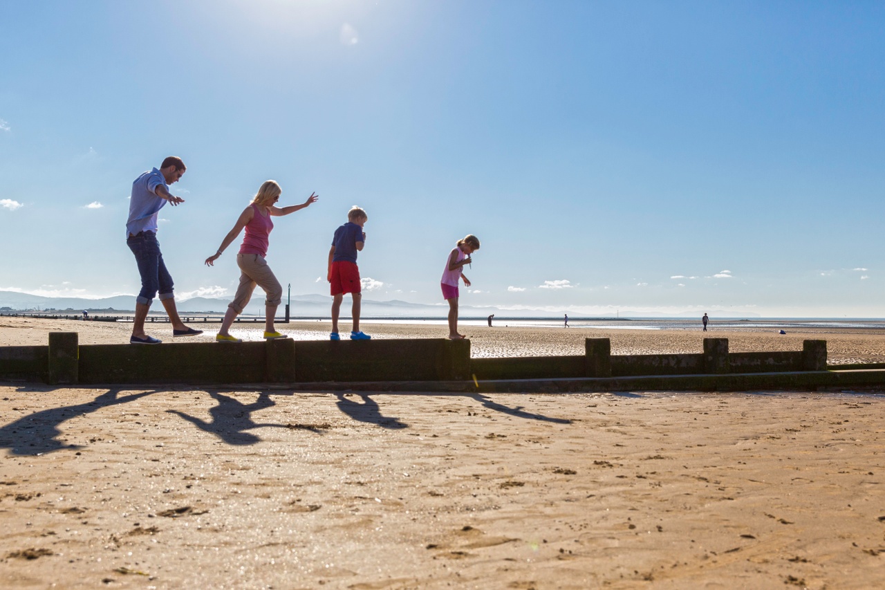 Rhyl beach